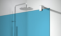 FIJOS NORDIC 22 Acabados vidrio azul mamparas Profiltek