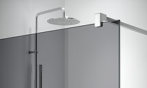 FIJOS NORDIC 21 Acabados vidrio gris humo mamparas Profiltek