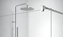 FIJOS NORDIC 20 Acabados vidrio transparente mamparas Profiltek